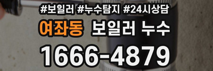 여좌동 누수탐지