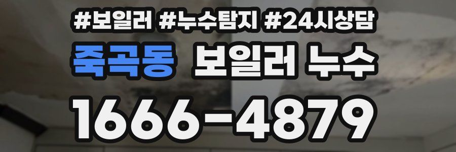 죽곡동 누수탐지