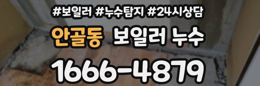 안골동 누수탐지