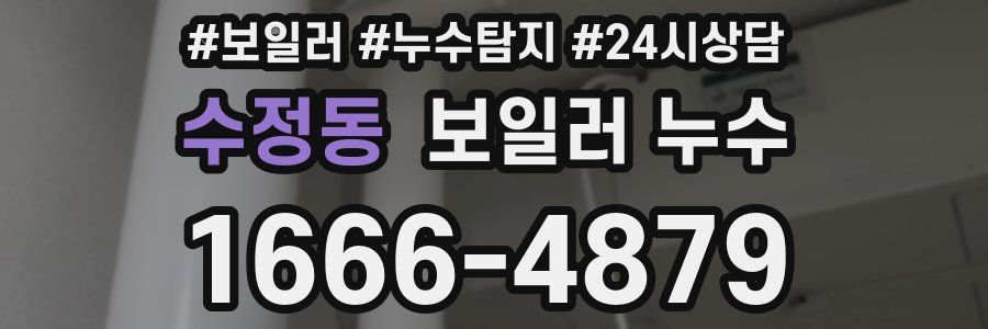 수정동 누수탐지