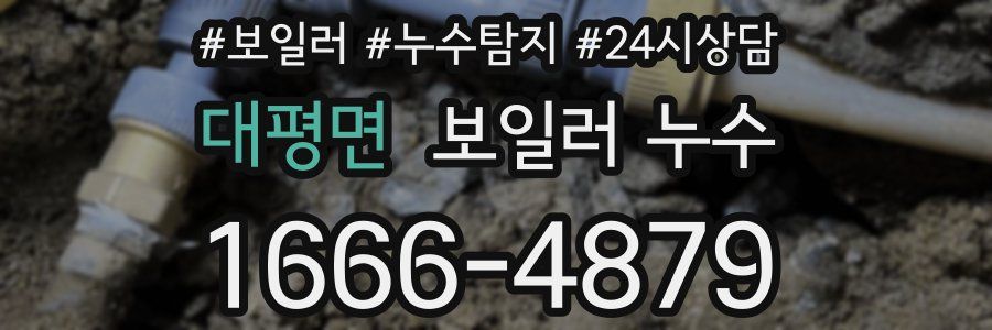 대평면 누수탐지