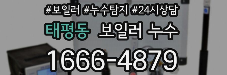 태평동 누수탐지