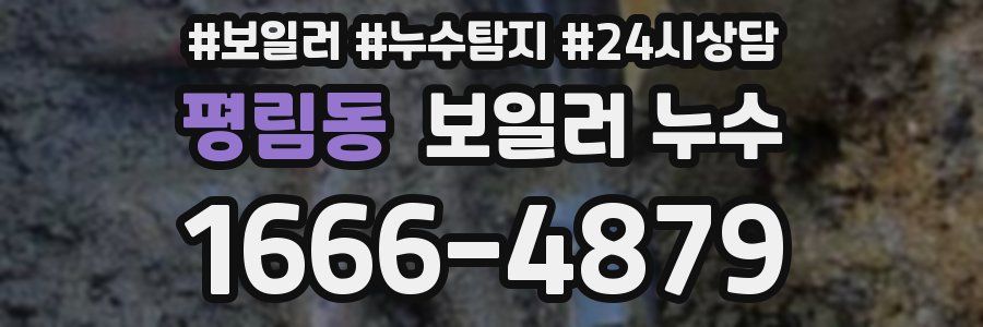 평림동 누수탐지