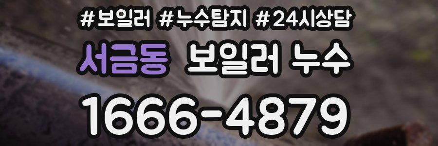 서금동 누수탐지