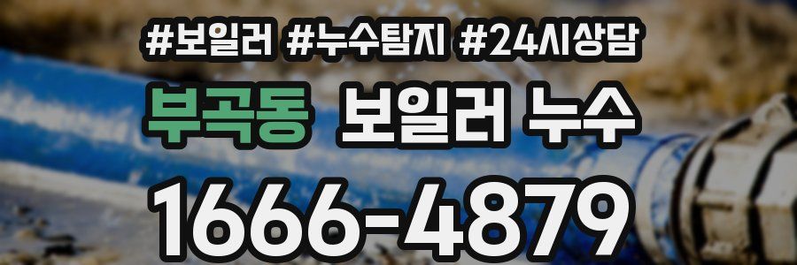 부곡동 누수탐지