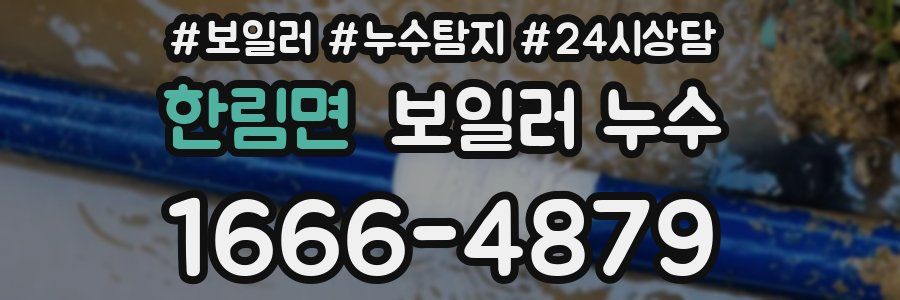 한림면 누수탐지