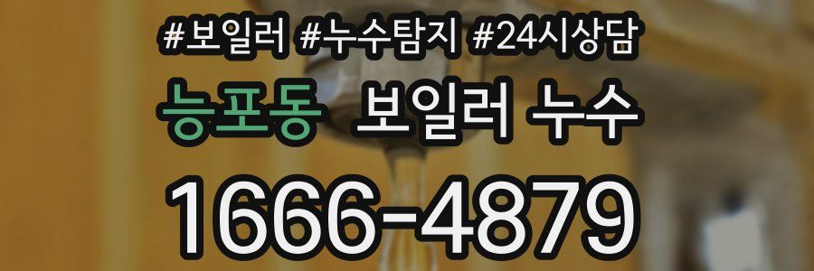 능포동 누수탐지