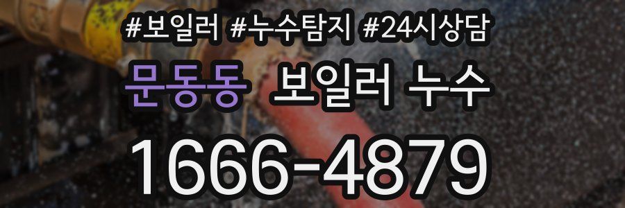 문동동 누수탐지