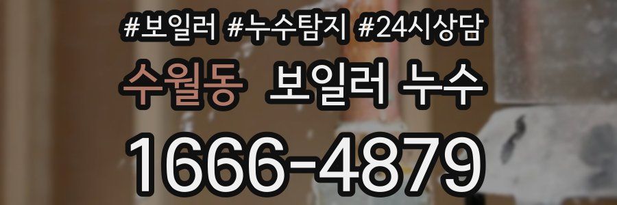 수월동 누수탐지