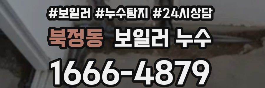 북정동 누수탐지