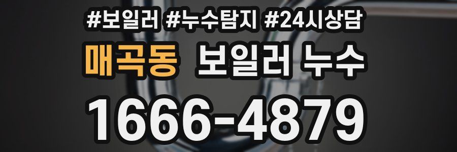 매곡동 누수탐지