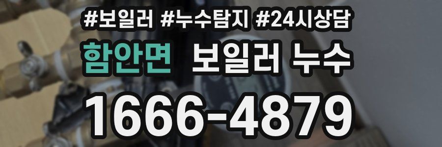 함안면 누수탐지