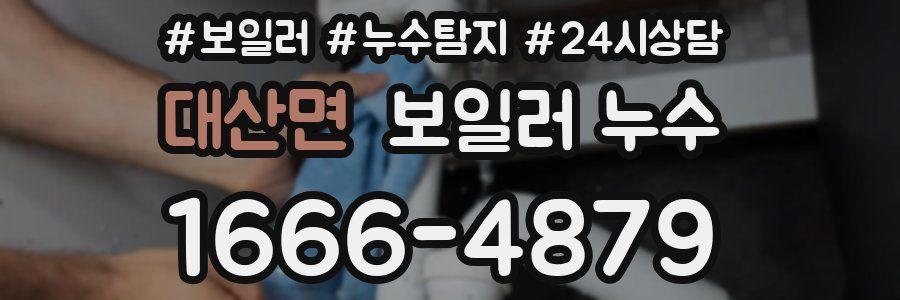 대산면 누수탐지