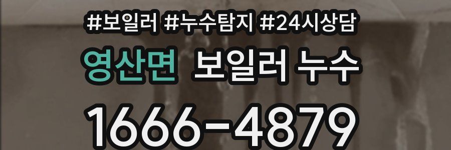 영산면 누수탐지