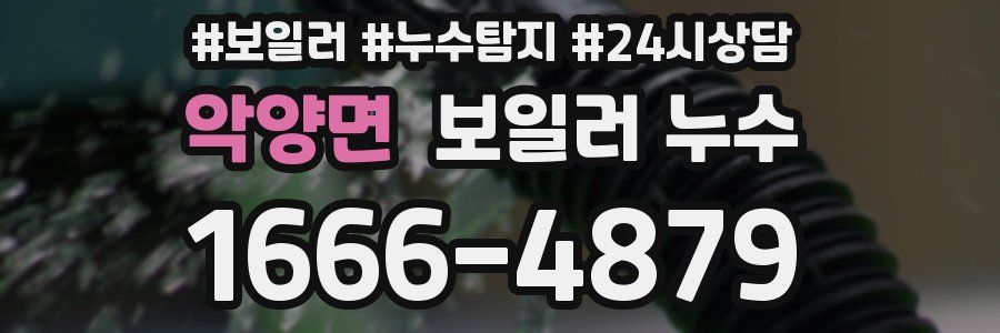 악양면 누수탐지