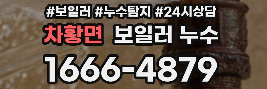 차황면 누수탐지