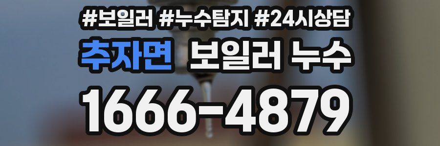 추자면 누수탐지