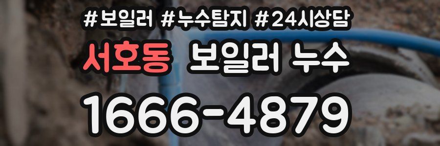 서호동 누수탐지