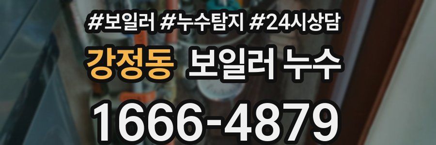 강정동 누수탐지