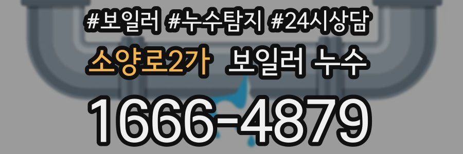 소양로2가 누수탐지