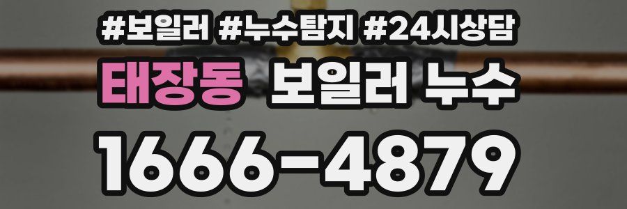 태장동 누수탐지