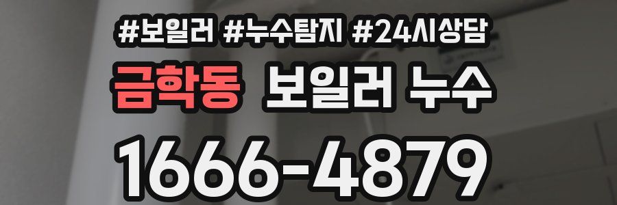 금학동 누수탐지