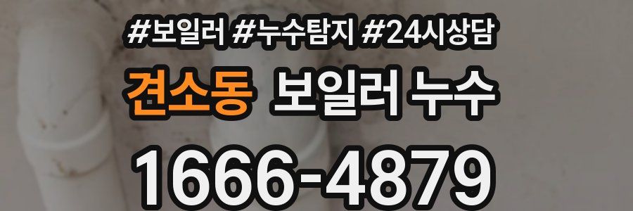 견소동 누수탐지