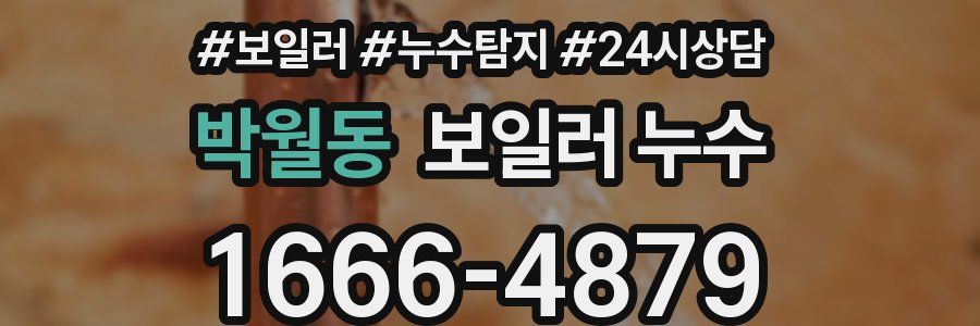 박월동 누수탐지