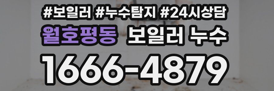 월호평동 누수탐지