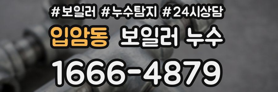 입암동 누수탐지