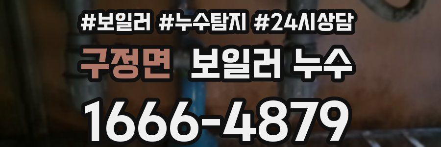 구정면 누수탐지