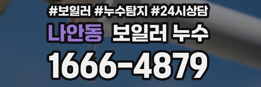 나안동 누수탐지