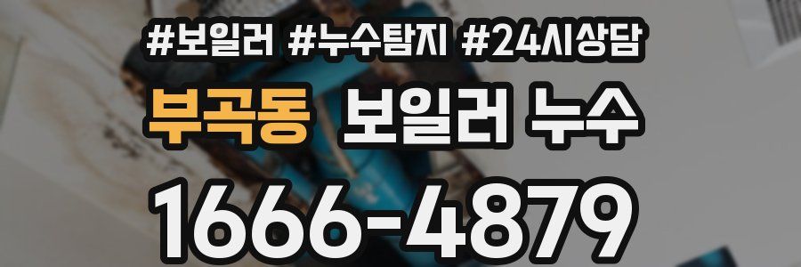 부곡동 누수탐지