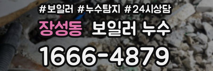 장성동 누수탐지