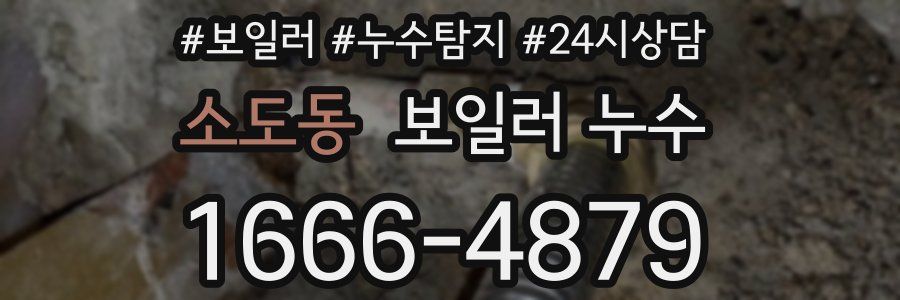 소도동 누수탐지