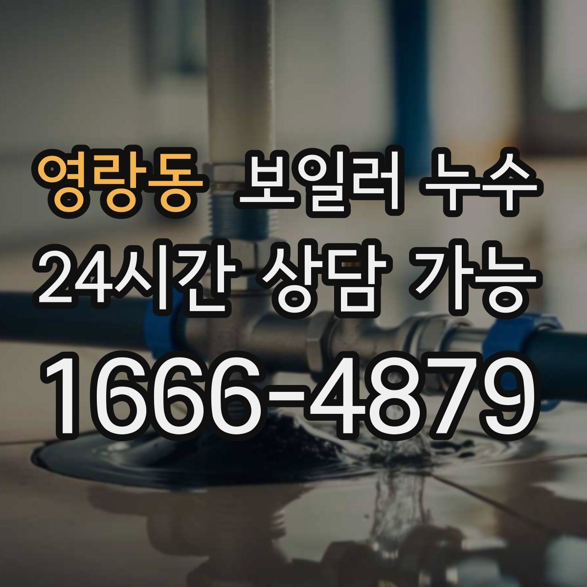 영랑동 보일러 누수 난방만 켜도 젖음이 생긴다면