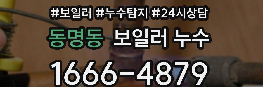 동명동 누수탐지