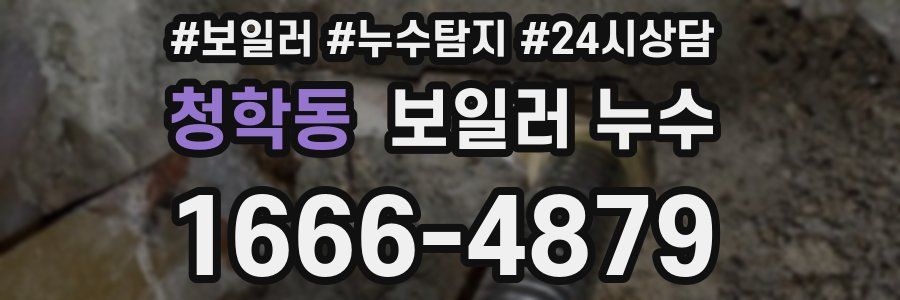 청학동 누수탐지