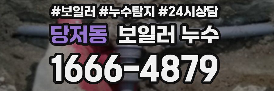 당저동 누수탐지