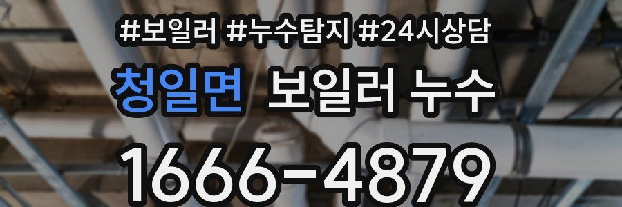 청일면 누수탐지