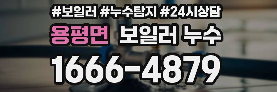 용평면 누수탐지