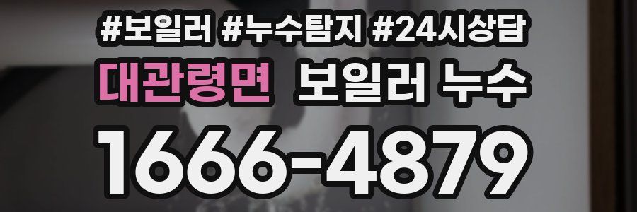 대관령면 누수탐지