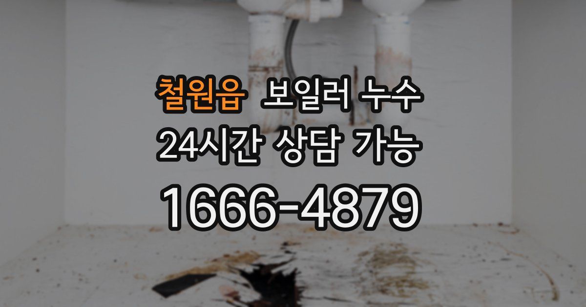 철원읍 보일러 누수