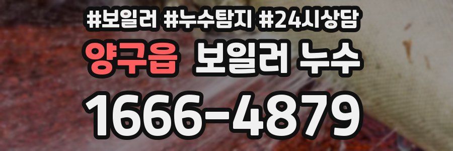 양구읍 누수탐지