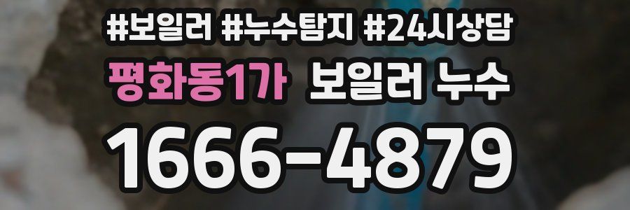 평화동1가 누수탐지