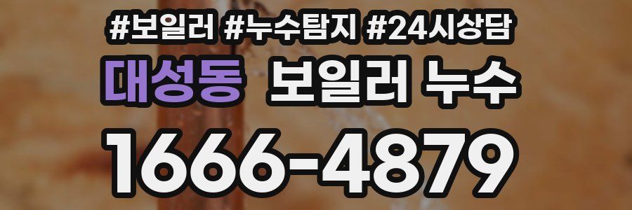 대성동 누수탐지