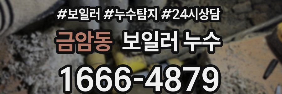 금암동 누수탐지