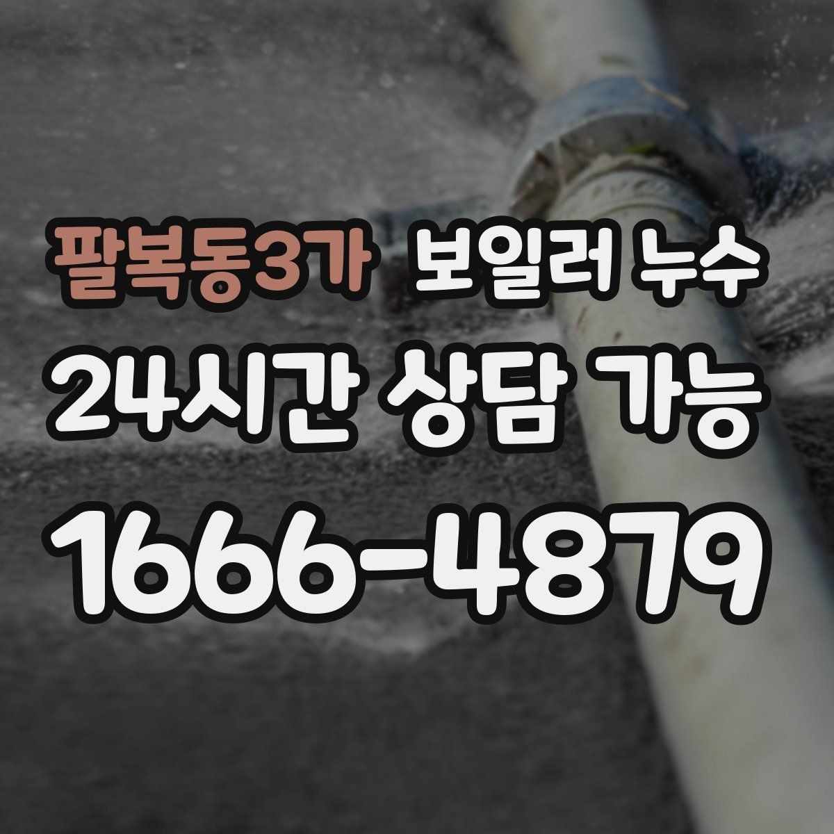 팔복동3가 보일러 누수 걸레받이 틈에서 냄새가 날 때