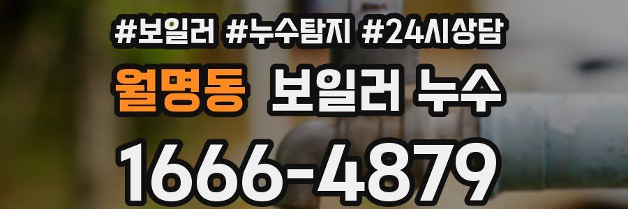 월명동 누수탐지