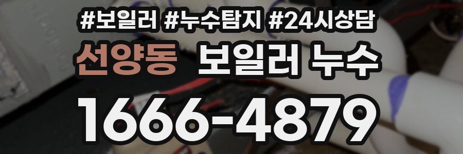 선양동 누수탐지